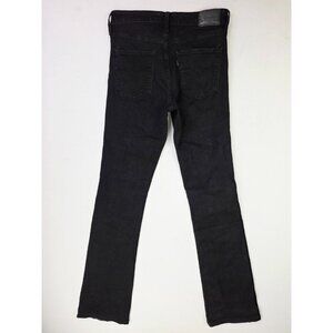 Levi's Size 29X34 Womens 315 Shaping Bootcut Black Egyptian Cotton Denim Jeans